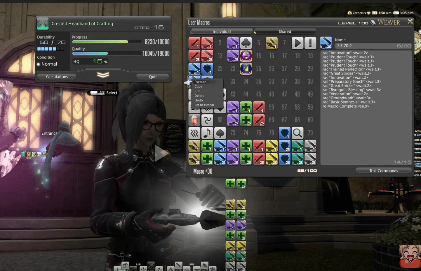FFXIV Macro Demo
